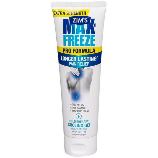 Zims Max Freeze Pro-Formula Cooling Gel 4Oz