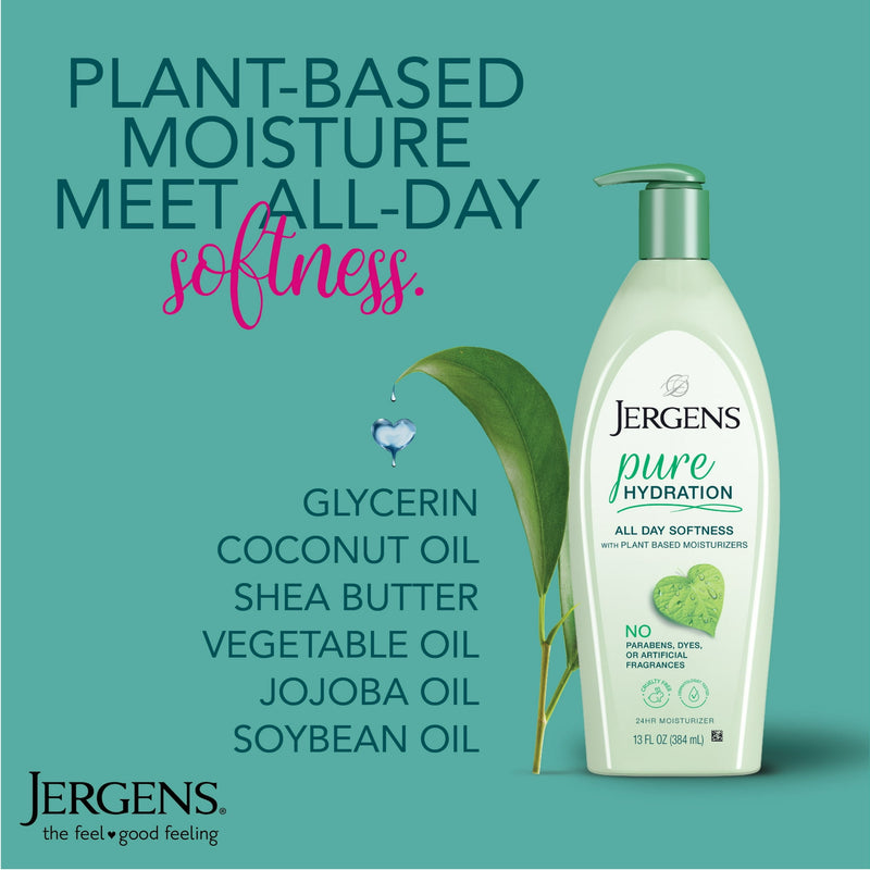 Jergens Pure Hydration Moisturizers 13oz