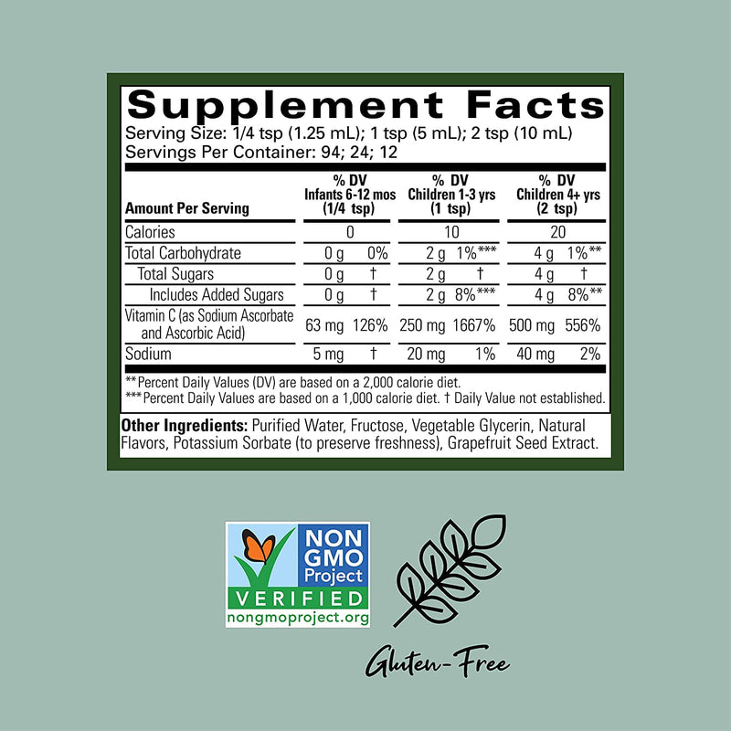 Childlife Liquid Vitamin C Orange 4 Oz