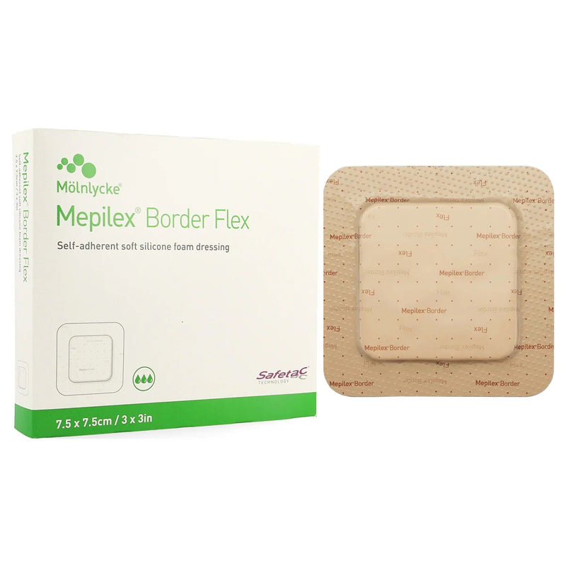 Mepilex Border Flex Dressing 3" x 3" Box of 5ct 595200