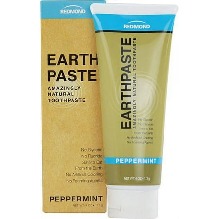 Redmond Earth Paste Peppermint 4oz