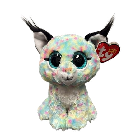 Ty Lynx the Blue Bobcat Plush, 6 Inch
