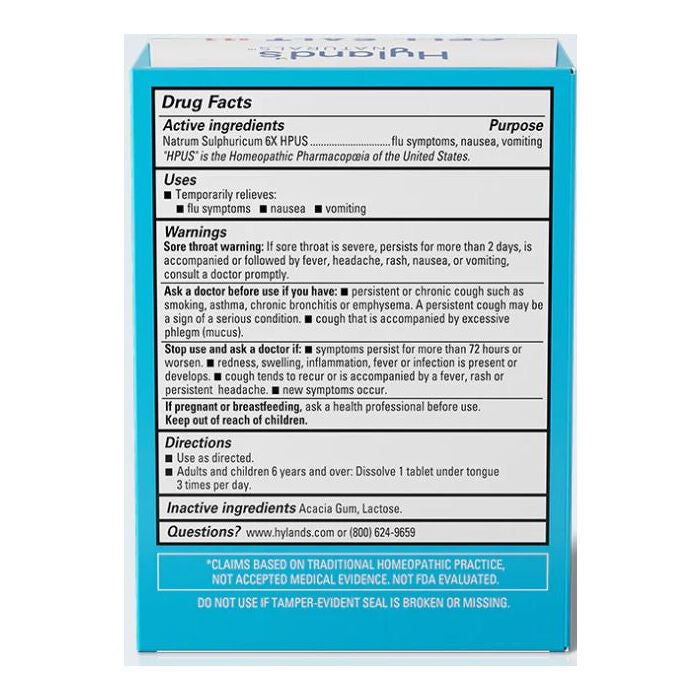 Hyland's Cell Salt #11 Nat Sulph 6X 100 Tablets