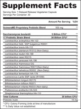 Scimeramd® ASPREGA Probiótico + Suplemento prebiótico para la salud digestiva y el apoyo del sistema inmunitario, 35 mil millones de CFU