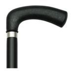Men Opera Cane Black Ash Shaft Black Nylon Handle #DHAR-9057008