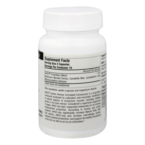 Source Naturals AHCC 500mg Capsules 30ct