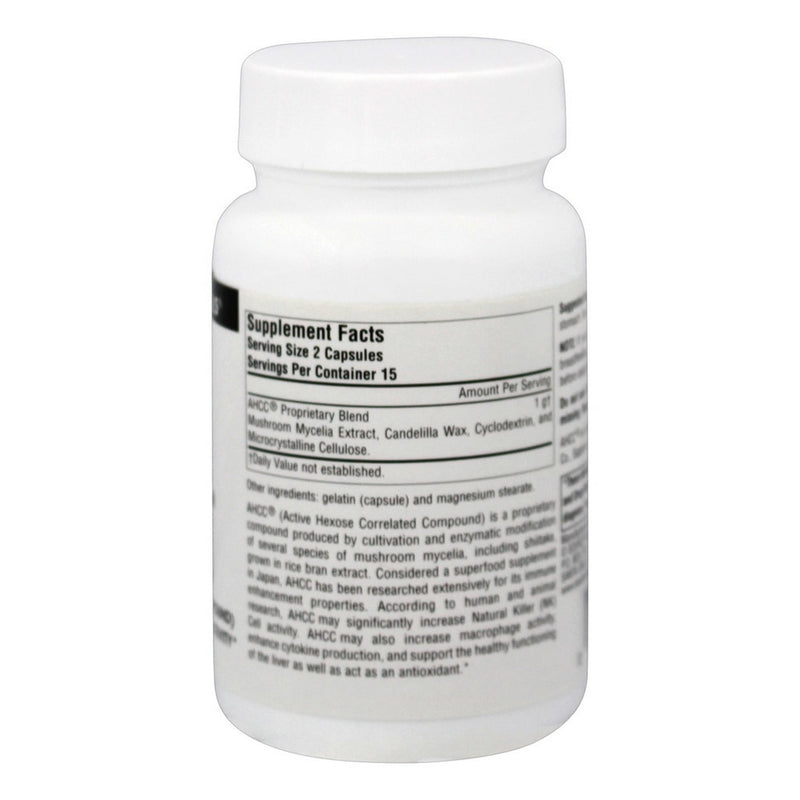 Source Naturals AHCC 500mg Capsules 30ct