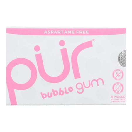 Pur Gum Aspartame Free Bubble 9ct
