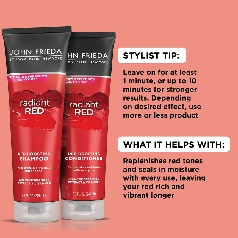 John Frieda Radiant Red Conditioner 8.3oz