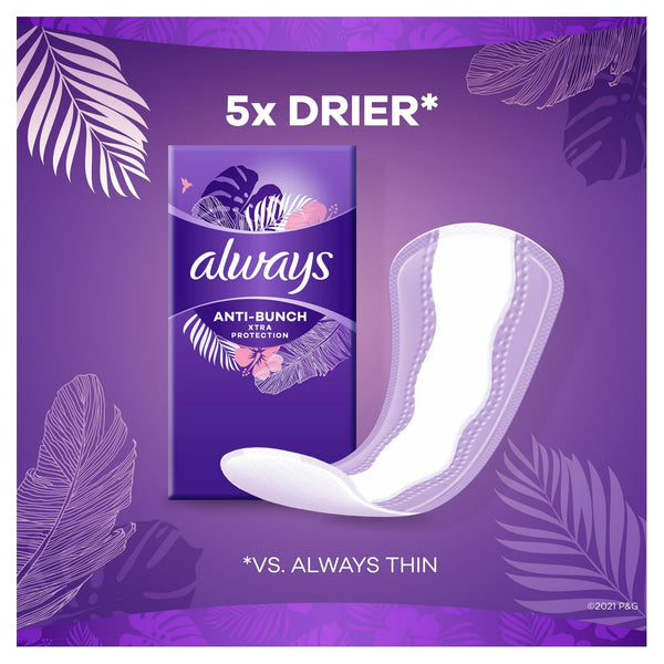 Always Driliners Long Pantiliner 2Pack 40ct