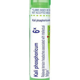 Boiron Kali Phosphoricum 6X Homeopathic Medicine Pellets, 80 Count