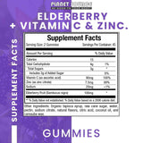 Planet Source Elderberry + Vitamin C & Zinc Gummies 90ct