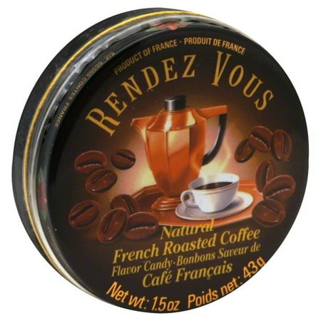 Rendez Vous French Roast Coffee Tins 1.5oz