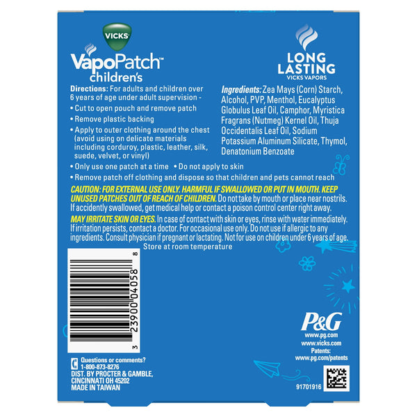 Vicks Children's Vapopatch Patches 5ct