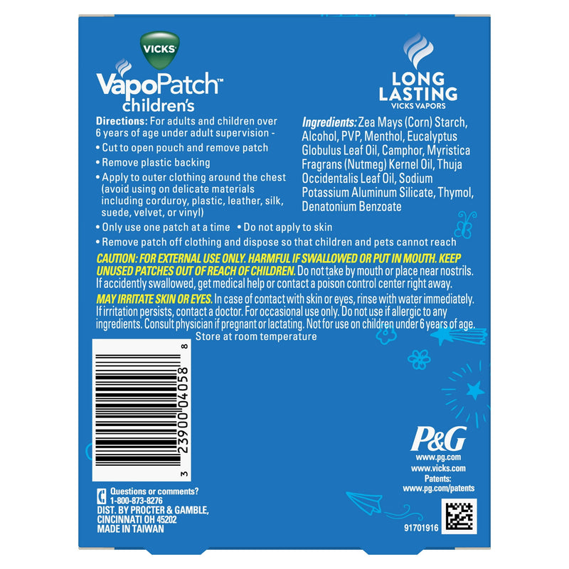 Vicks Children's Vapopatch Patches 5ct