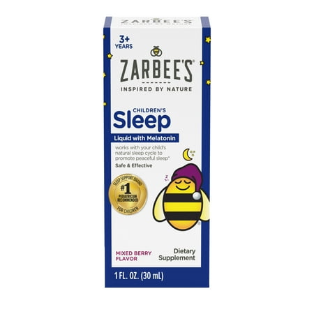 Zarbees Natural Children Sleep With Melatonin 1oz