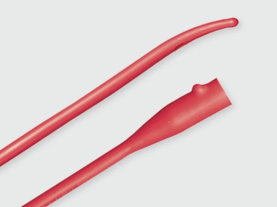 Bard Red Rubber Intermittent Urethral Catheter 12FR 010112