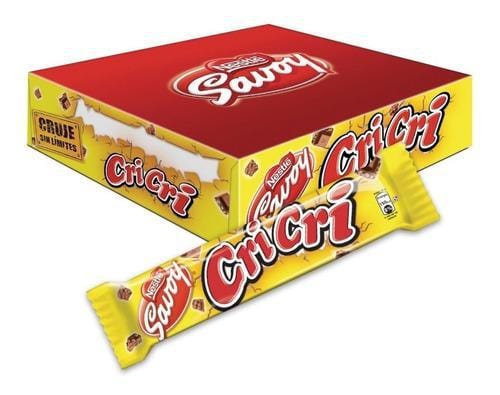 Nestle Savoy Chocolate Cricri 27gr Box de 12