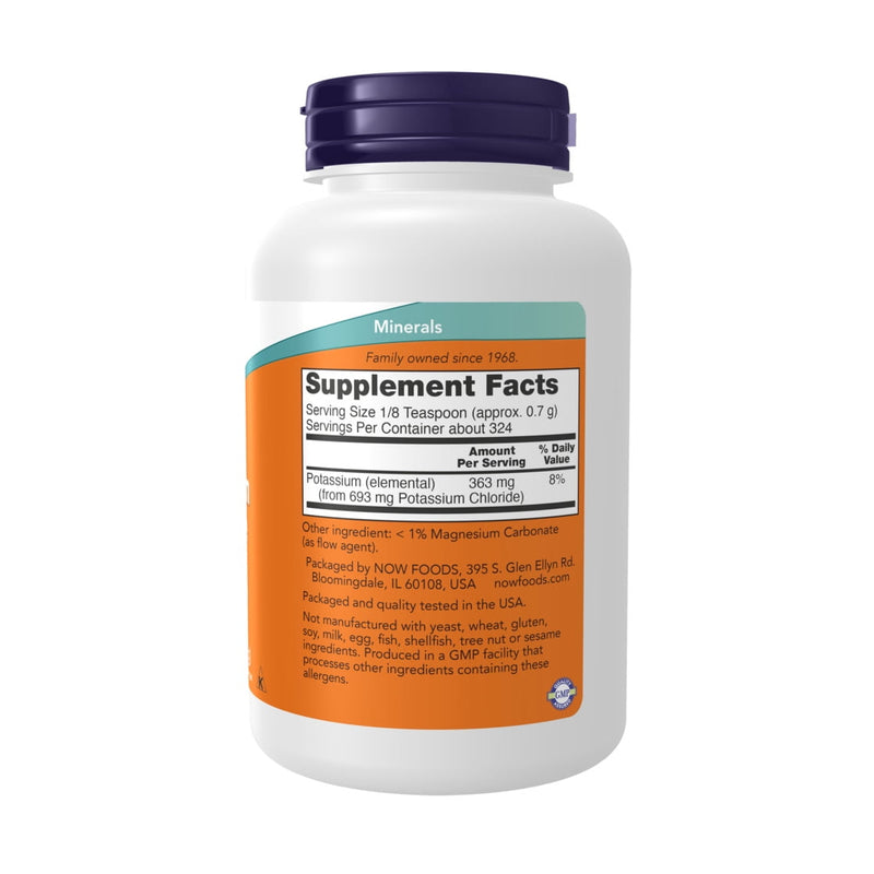 Now Potassium Chloride Powder 8 oz