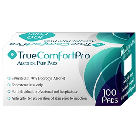 True Comfort Pro Alcohol Pre Pads 100ct