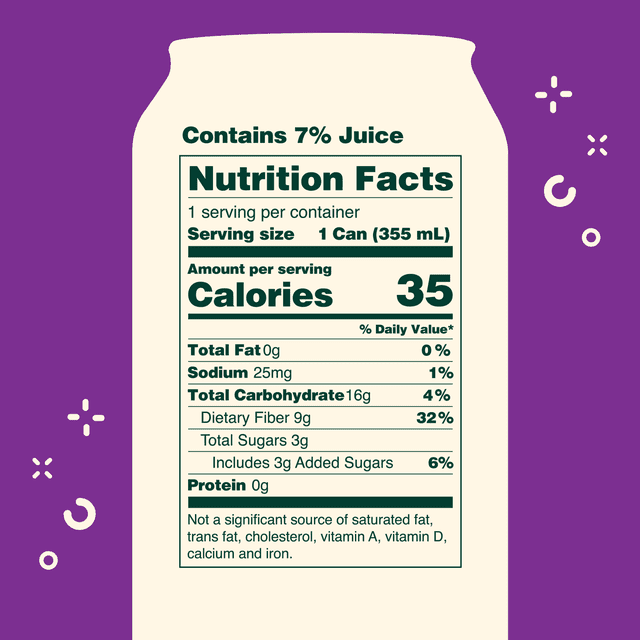 Olipop Classic Grape 12 Oz