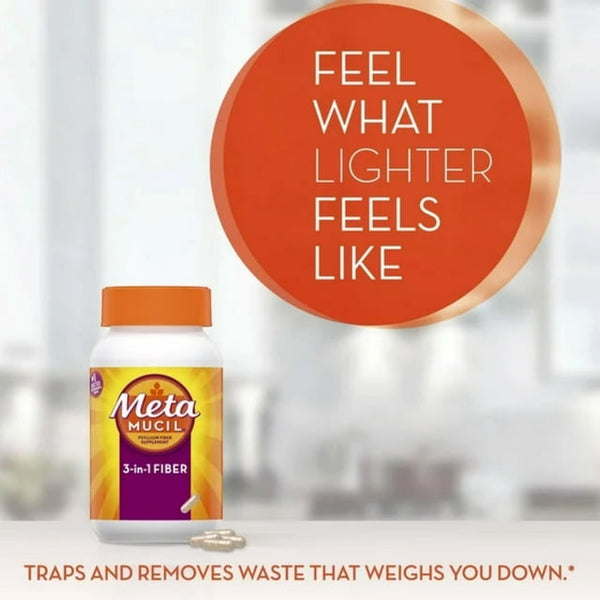 Metamucil Heart Digestive Capsules 100ct