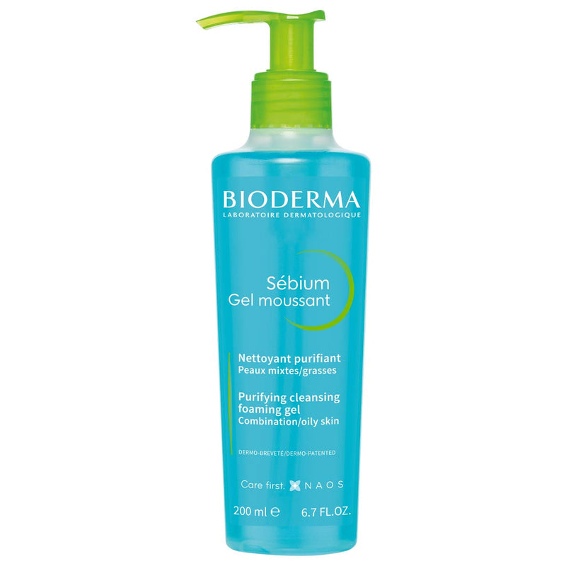 Bioderma Sebium Purifying Cleanse Foam Gel 6.7oz