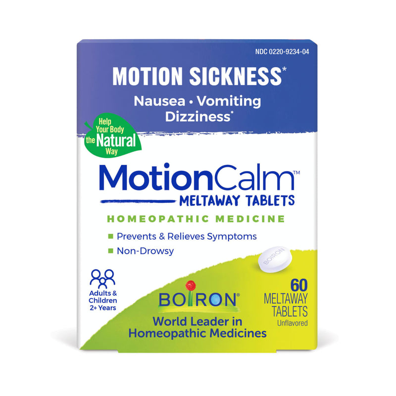 Boiron MotionCalm Meltaway tabletas 60ct