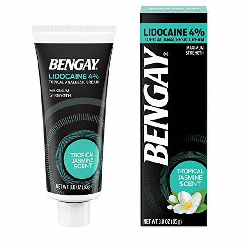 Bengay Maximum Strengh Lidocaine 4% Jasmine 3oz
