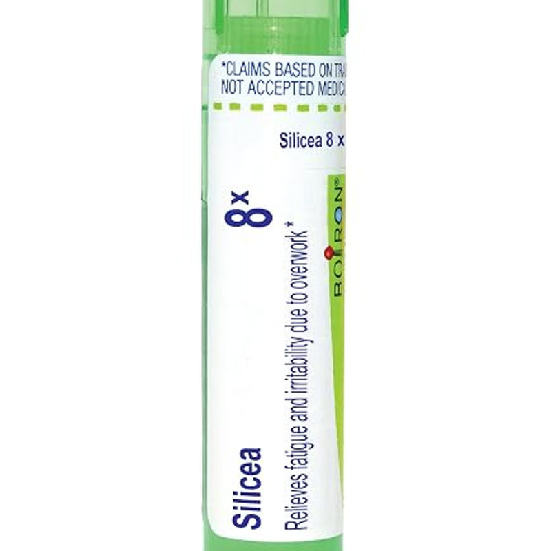 Boiron Silicea 8X Homeopathic Medicine Pellets, 80 Count