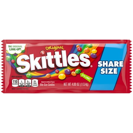 Skittles Original Bite Size Candies 4oz