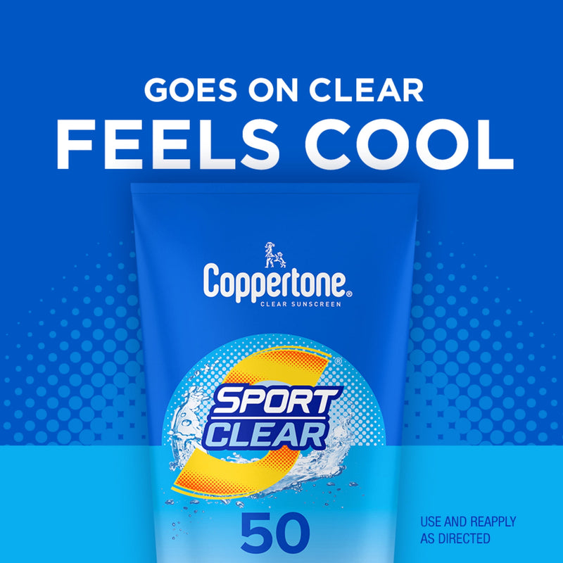 Coppertone Sport Clear Sunscreen SPF 50 5oz