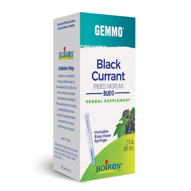 Boiron Gemmo Black Currant Buds Herbal Supplement Liquid, 2 fl oz