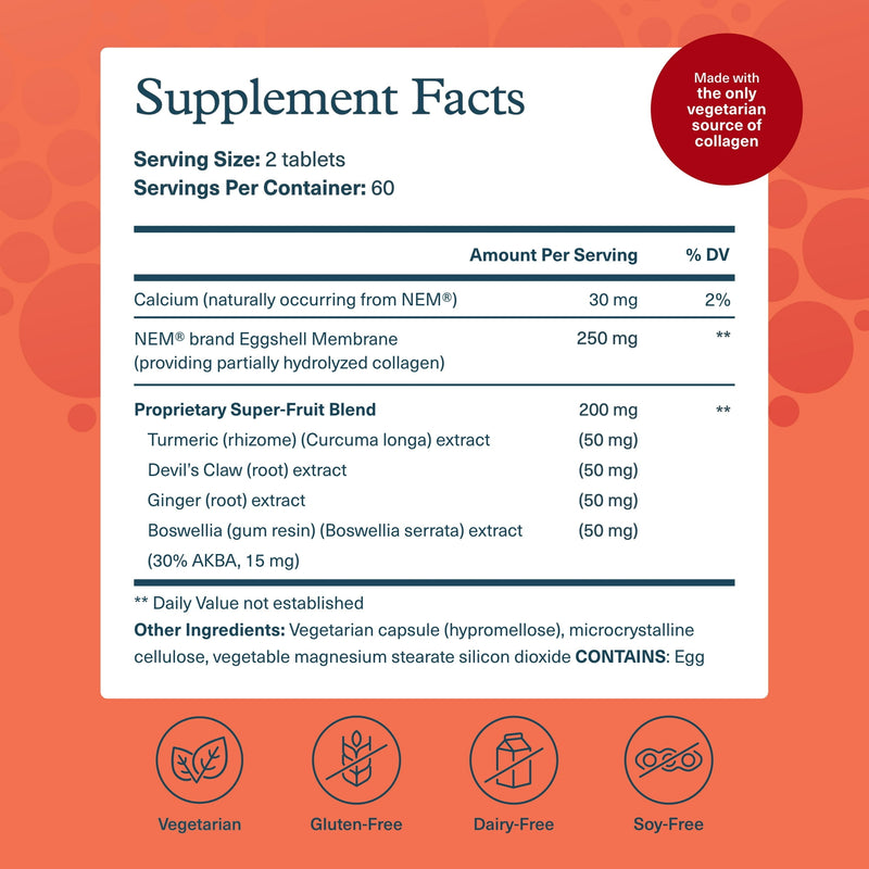 Youtheory Joint Collagen Vegetable Capsules 60ct