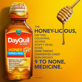 Vicks Dayquil Severe Cold & Flu Honey 12oz