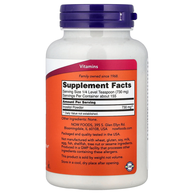Now Inositol Powder 4oz