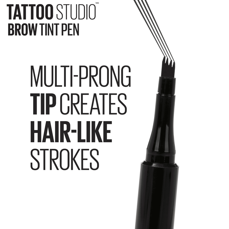Maybelline Tattoo Studio Brow Tint Pen Medium Brown 360