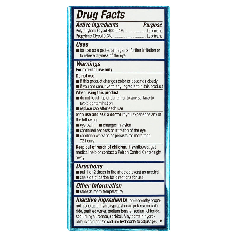 Alcon Systane Hydration Preservative Free Dry Eye Drops 0.34oz