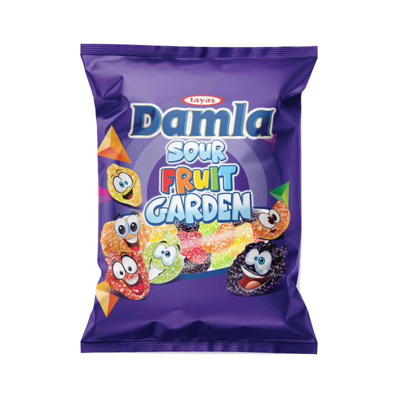 Damla Sour Fruit Garden 60gr