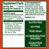 Align Align Extra Strength Probiotic Supplement Capsules 21ct