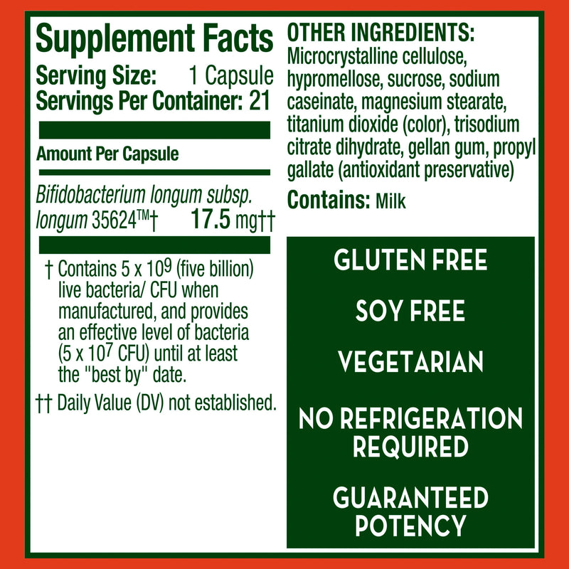 Align Align Extra Strength Probiotic Supplement Capsules 21ct