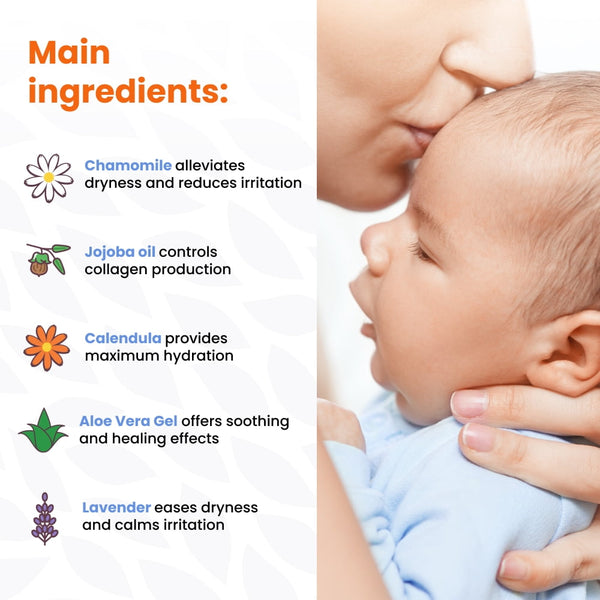 Mommy Care Calendula Baby Champú 13.5 Fl oz