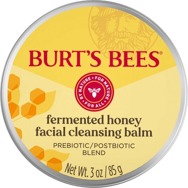 Burts Bee's Fermented Honey Cleansing Balm 3Oz