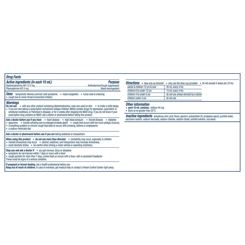 Vicks Children's Nighttime Cough & Congestion Relief 6oz