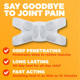 Thermacare Joint Pain Therapy Heat Wraps 4ct