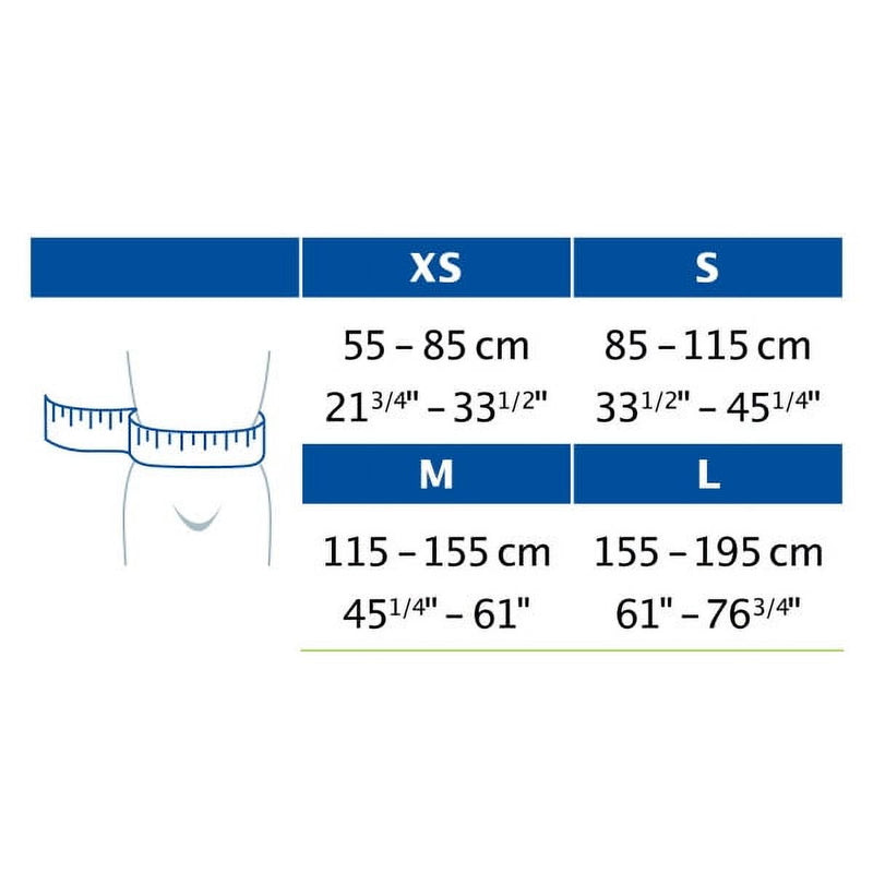Actimove Abdominal Binder Three 3 Panel XS