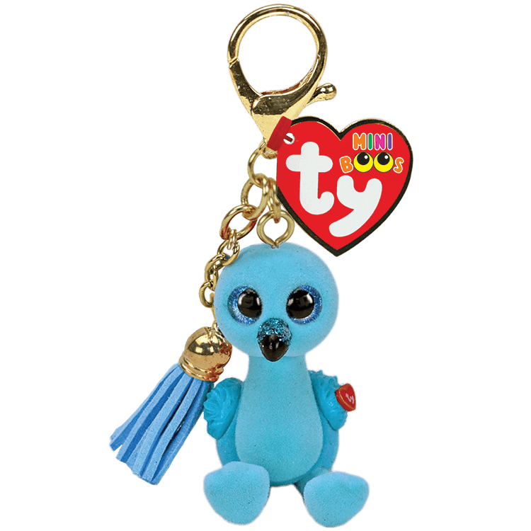 Ty The Mini Boos William Blue Flamingo 25063