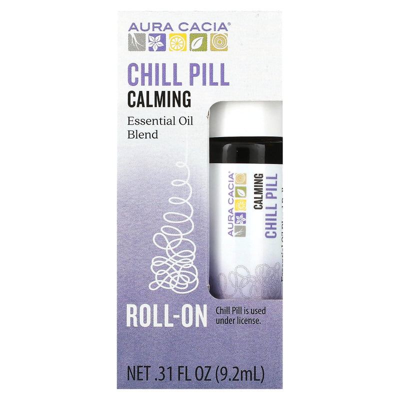Aura Cacia Chill Pill Oil Roll-On 0.31oz
