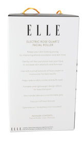 ELLE ELETRIC ROSE QUARTZ FACIAL ROLLER