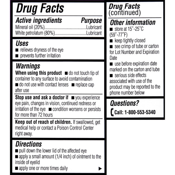 Bausch & Lomb Soothe Pm Dry Eye Drops 1.8oz